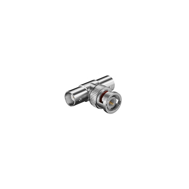 SIENOC 10xT Shape 3 Way BNC T Male to Double