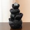 Tabletop Desktop Fountain Waterfall Water Feature Ceramic Indoor Fountain Office