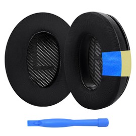 MMOBIEL Ear Pads Replacement for Bose QuietComfort 35 (QC35) / Bose Quiet Comfort 35 II (QC35 II) Headphone Over-ear Cooling Gel Ear Pad Cushions – Noise Isolation Earpads Replacement – Black