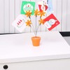 Cute Flower Table Card Memo Holder Stand,1 Pcs Photo Clips
