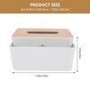 Japanese Style Tissue Box Storage Container Lid Multipurpose Facial Tissue