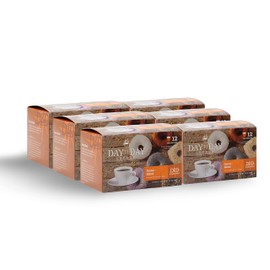 Day To Day Donut Blend Medium Roast Single Serve Coffee Pods, 12-Count Box (Pack of 6) for K-Cup Keurig Brewers