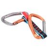 Outdoor Climbing Protection Quickdraw Nylon Flat Belt Carabiner Straight Curved
