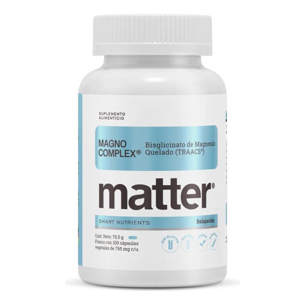 MATTER SMART - Magno-Complex, Bisglicinato de Magnesio Quelado - 100