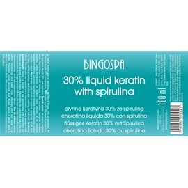 BNGOSPA Healthier Thicker and Thicker Hair Liquid Keratin 30% with Spirulina 100 ml