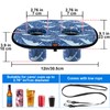 Desing Wish 2 Slots Floating Drink Holder for Pool Neoprene