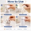 4 in 1 Travel Dispenser Bottle, 2Pack Travel Pump Bottle