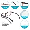 DONGDI Reading Glasses (4 MIX CLOUR, 3, Diopters)