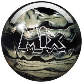 Storm Mix Urethane Bowling Ball, Black/White, 12 lb