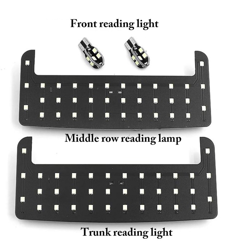 Aosseiye 4 Pcs Rear Dome Light LED Light Sheet LED