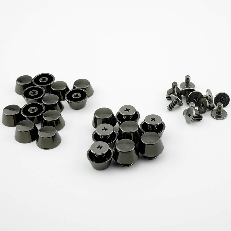 Bottom Studs Brass Screw Type Trapezoid Type 20 Piece Bag