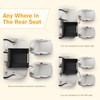 Pecute Dog Car Seat, Back Seat Extender for Dogs, Upgraded