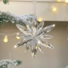 12 Pzas Adornos Cristal Para Árbol De Navidad