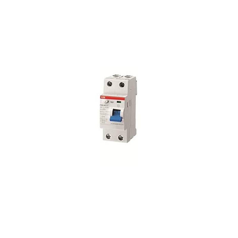 abb -entrelec f202ac-16/0.01 - Differential f202ac 16 A 10 mA