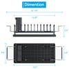 ANTOPY Sink Dish Drying Rack - Expandable Small Dish Rack