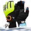 MIVELO Cycling Gloves with Thermal Fleece, Waterproof & Windproof Gloves,