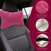 BWBWND 2PCS Car Headrest Pillow, Soft Comfortable Vehicle Neck Pillow