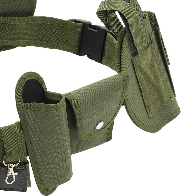 Detachable Adjustable Hunting Camping Belt with Pouch for Outdoor Activities