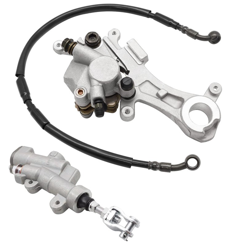 M MATI Rear Brake Caliper Master Cylinder Hose for Yamaha