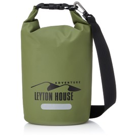 Leighton House SPLASH Waterproof Shoulder Bag, 1.6 gal (5 L) Bag, Outdoor Activities, Marine Pool, Leisure, Pouch Sports, Khaki