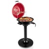 Electric Grill, Techwood Indoor/Outdoor Electric BBQ Grill, 1600W Portable Removable