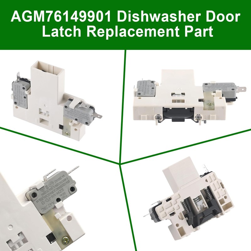 AGM76149901 Dishwasher Door Latch Replacement Part for LG Dishwashers Door