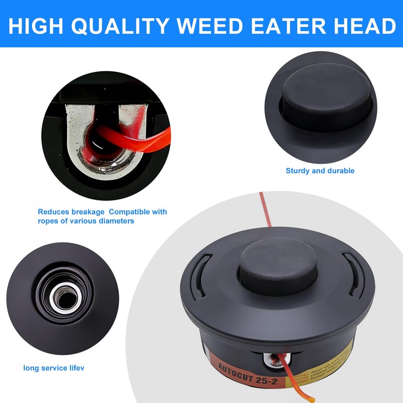 DMKJIDP 25-2 Trimmer Head Replacement Stihl Weed Eater Head 4002