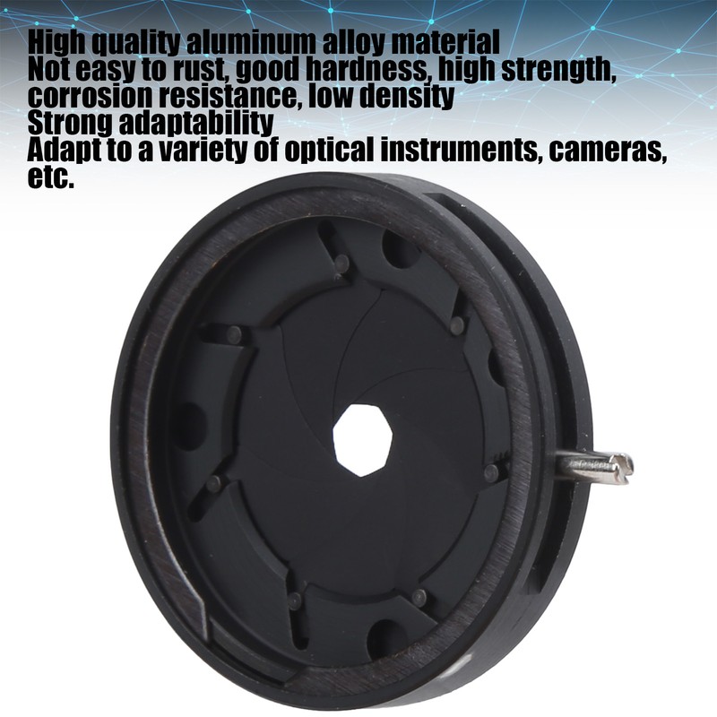 SK17 Adjustable Iris Aperture Iris Diaphragm for Optical Instrument Laser
