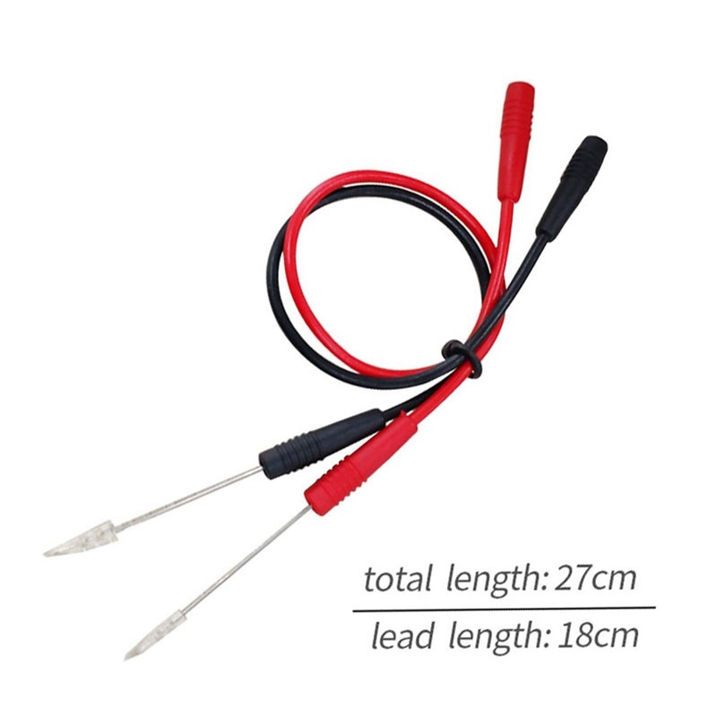 Cleqee Wire Piercing Probe Test Lead Attachment Extra Fine Needle