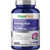 NusaPure Astragalus Root 30:1 Extract, 500 mg Equivalent to 15,000