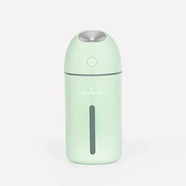 Hey Dewy Wireless, Rechargeable, Self-Care, Skin-Nourishing, Hydrating, Portable Cool Mist Humidifier (Sage)