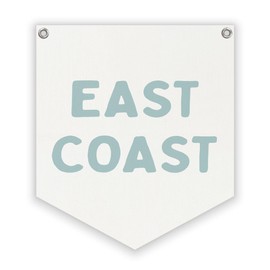 Lacama Coastal Granddaughter Room Decor,East Coast Banner, Coastal Cowgirl Wall Art Blue Aesthetic Trendy Wall Hanging Banner Pennant Flag for Bedroom College Dorm Room Coastal Cowgirl Decor,12.4x14