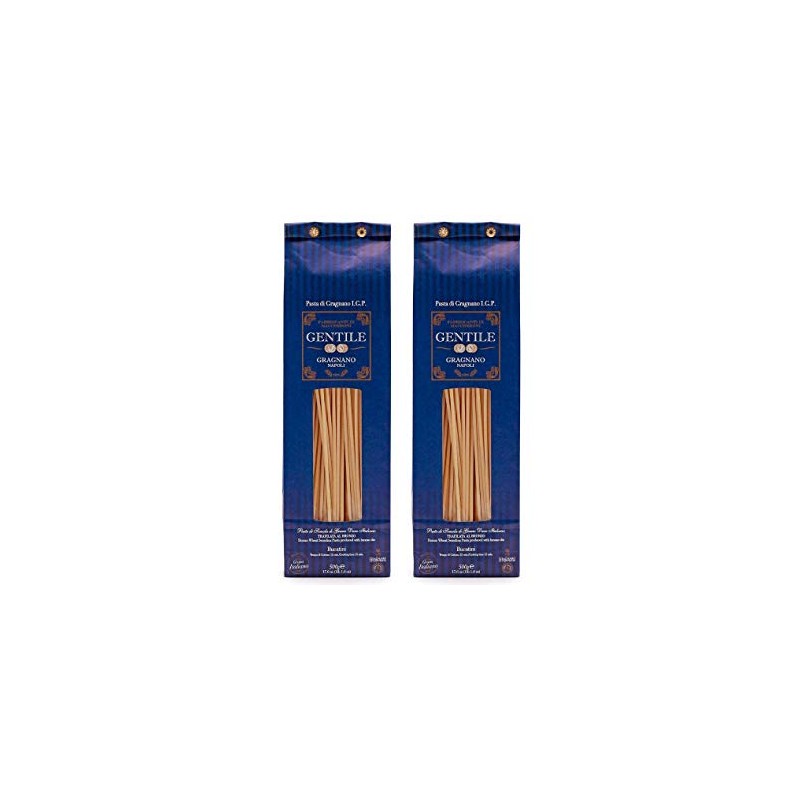 GENTILE PASTA BUCATINI DI GRAGNANO IGP (2 Pack - 1.1