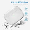 Valkit Compatible Airpods Pro 2nd/1st Generation Case Clear with Cleaner