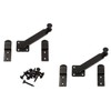 KOTARBAU® Set of 2 Shutter Throws, 140 mm, Window Shutters,