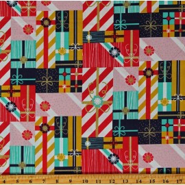 Paintbrush Studio Cotton Christmas Presents Gifts Night of the Nutcracker Fabric Print BTY D410.09