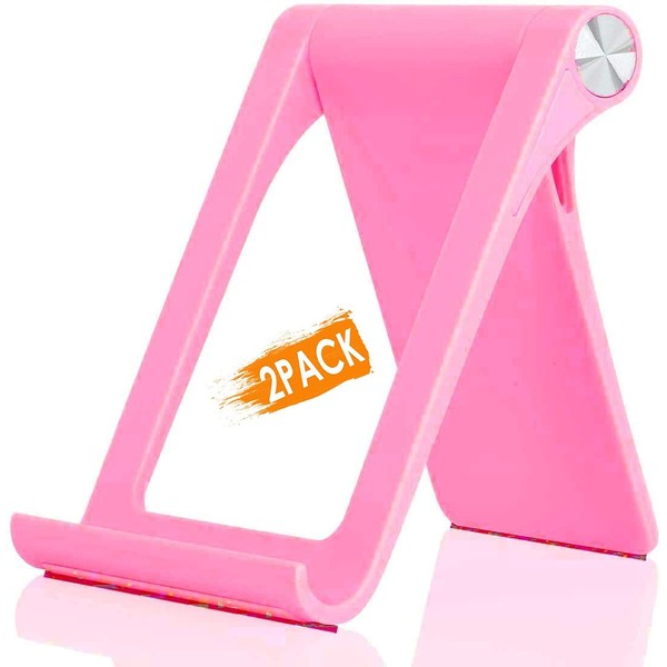 DN-Technology Phone Stand for Desk [2 PACK] Tablet Holder Tabletop