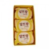 Altang 알뜨랑 비누 옐로우140g 3개입 세수비누 화장비누 Alttarang Soap Yellow 140g 3 Pieces Facial Cleansing Soap