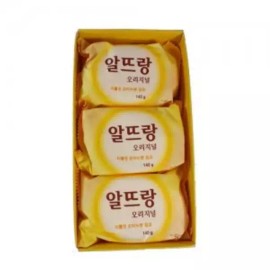 Altang 알뜨랑 비누 옐로우140g 3개입 세수비누 화장비누 Alttarang Soap Yellow 140g 3 Pieces Facial Cleansing Soap
