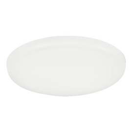 EGLO Rapita LED Ceiling Light, Round Recessed Light, Ceiling Light Made of Aluminium and Plastic in White, Recessed Spotlight in Warm White, Diameter 10 cm