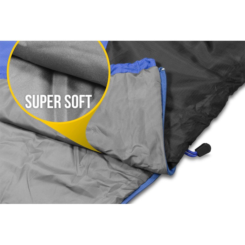 normani Ultralight Runty Sleeping Bag Compact Size 3D Microfibre Microtech