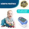 Oxímetro Pediátrico Recargable con forma de Mapache Azul MAP-200, marca