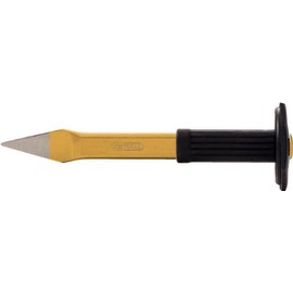 KS Tools 162.0294 Cross chisel with hand grip, flat, oval, 9x300mm