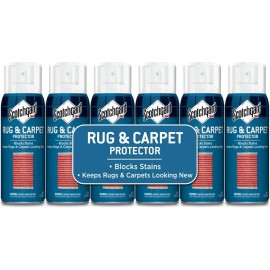 Scotchgard Rug & Carpet Protector, Pack of 6, 14 Ounce Each