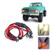 1:24th RC Car Yellow Headlight Taillights White LED Front Bumper