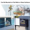Clear Window Bird Feeder with 4 Strong Suction Cups, Removable