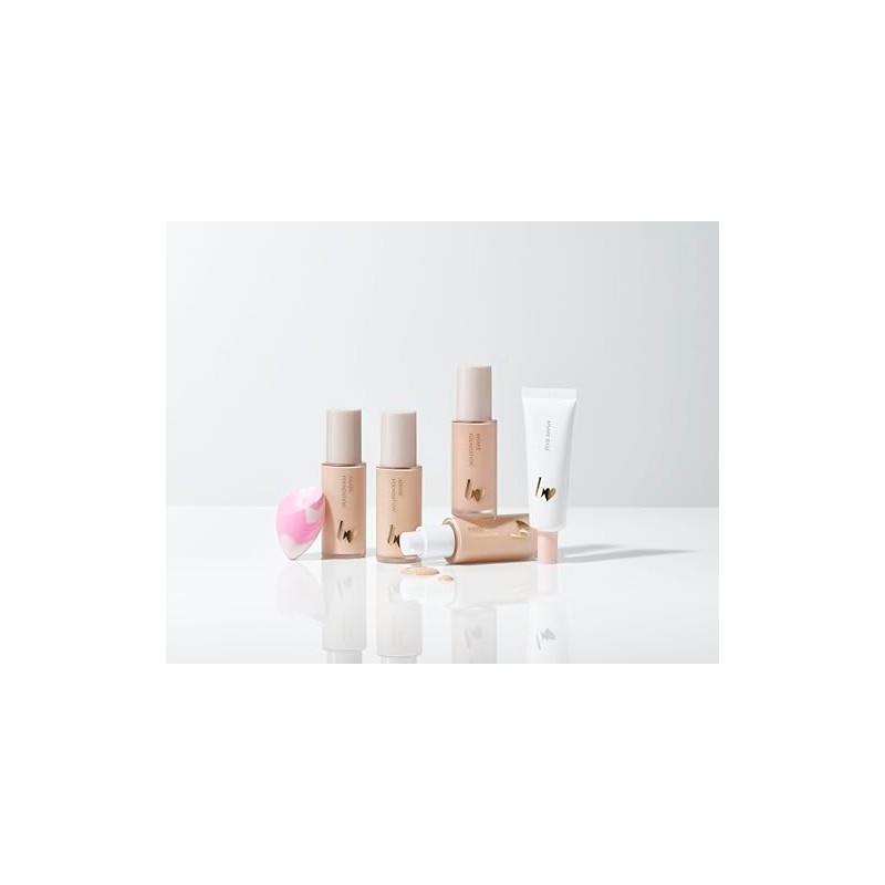 B IDOL (ビーアイドル) Beloved Foundation, 00 White Beige, 0.95 fl