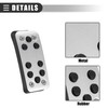 A ABSOPRO Car Fuel Brakes Tote Pedal Cover Set for