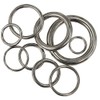 Pack of 5 Rings 4 x 25 mm Welded Polished