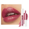 AMY'S DIARY Ruby Wine Glitter Liquid Lipstick, Shimmer Metallic Lip